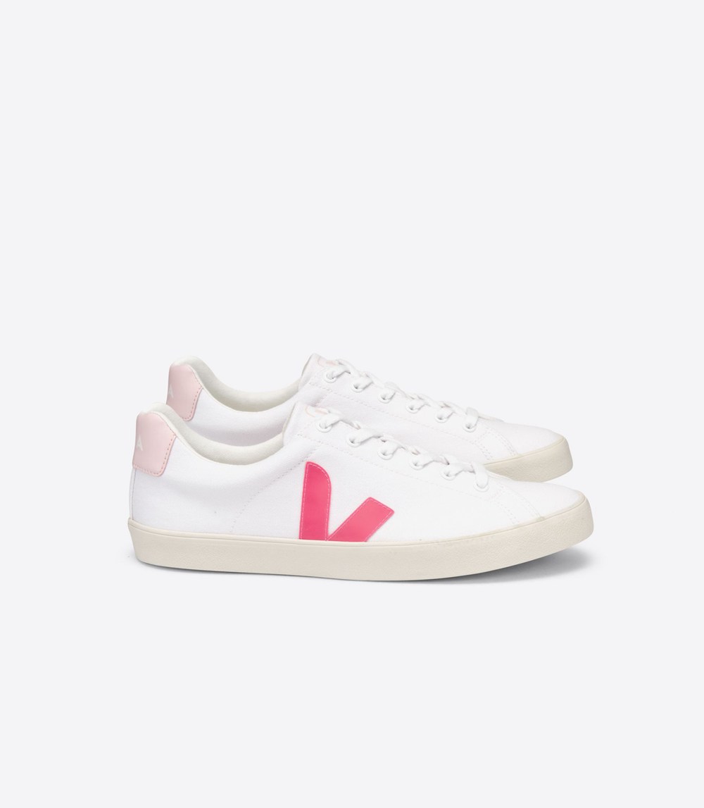 Tenis Veja Mujer - Esplar Se Lona - Blancos - 095YEUIFW